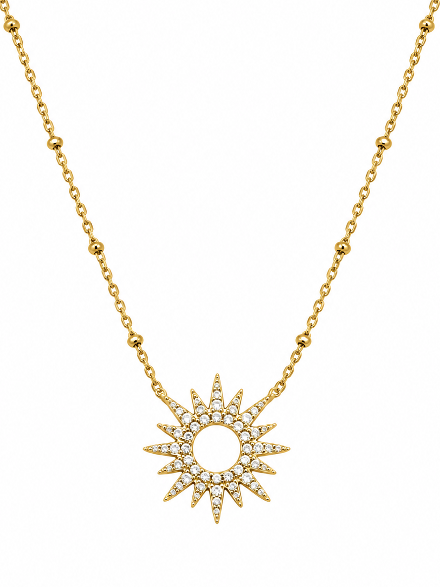 Collier en acier inoxydable "VÉRONIQUE"