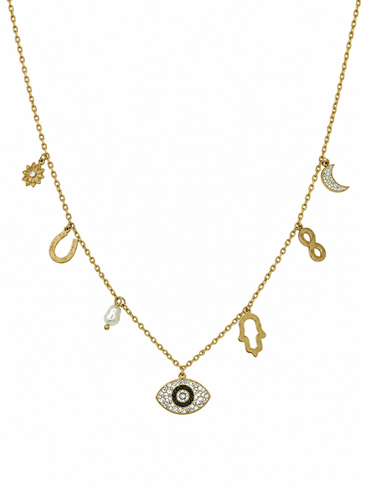 Collier en acier inoxydable "YASMINA"