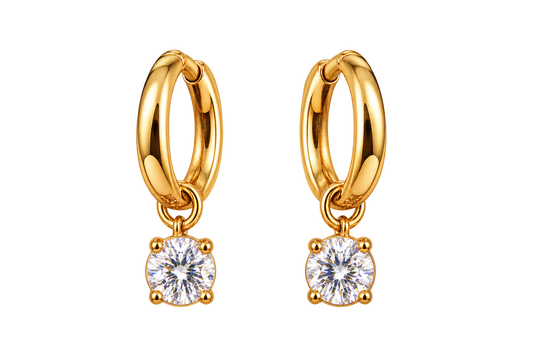 Boucles d'oreilles en acier inoxydable "ASHLEY"